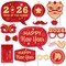 Big Dot of Happiness Lunar New Year - 2026 Year of the Horse Photo Booth Props Kit - 20 Count